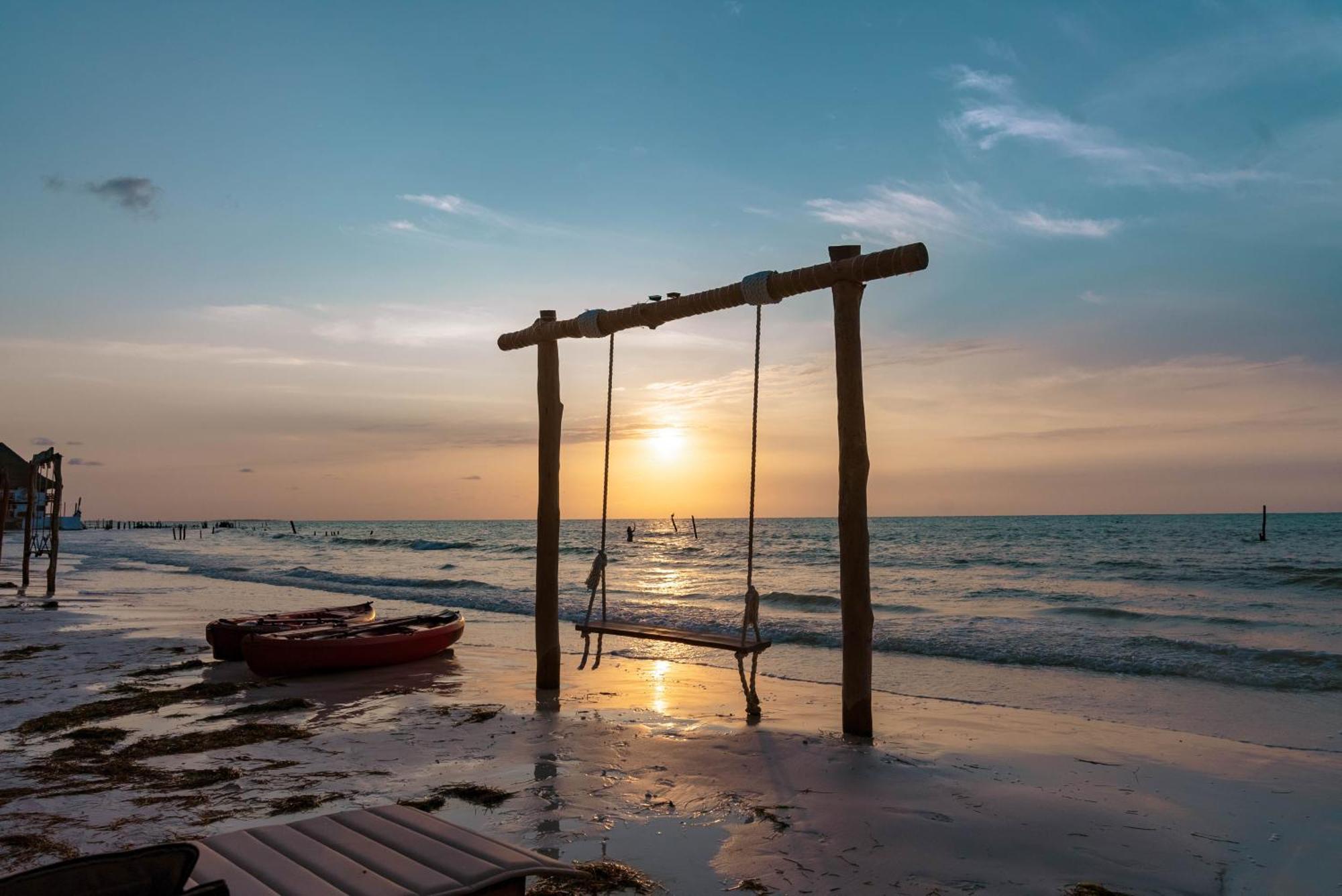 Awa Holbox Hotel Boutique - Beach Front 外观 照片