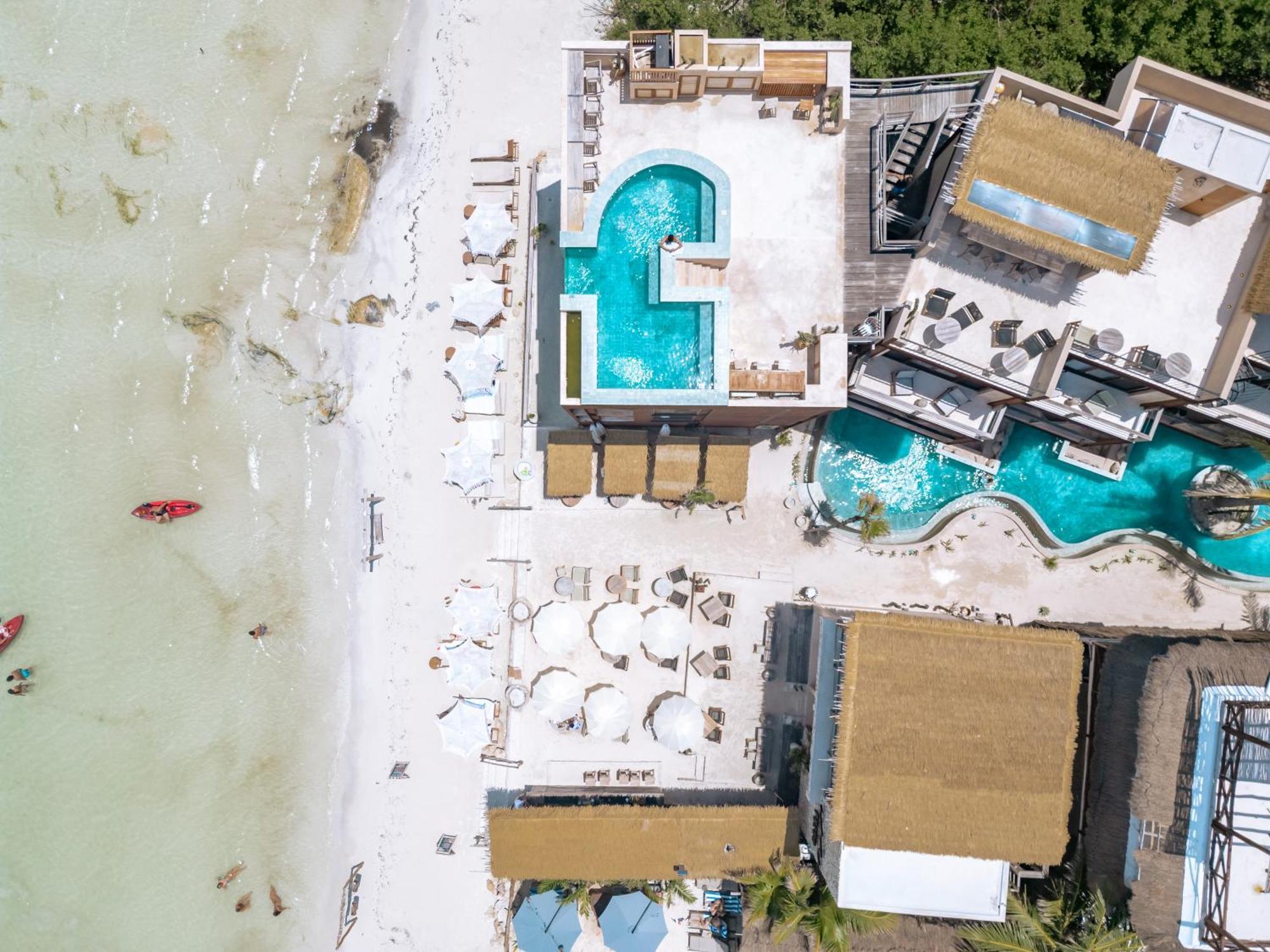 Awa Holbox Hotel Boutique - Beach Front 外观 照片