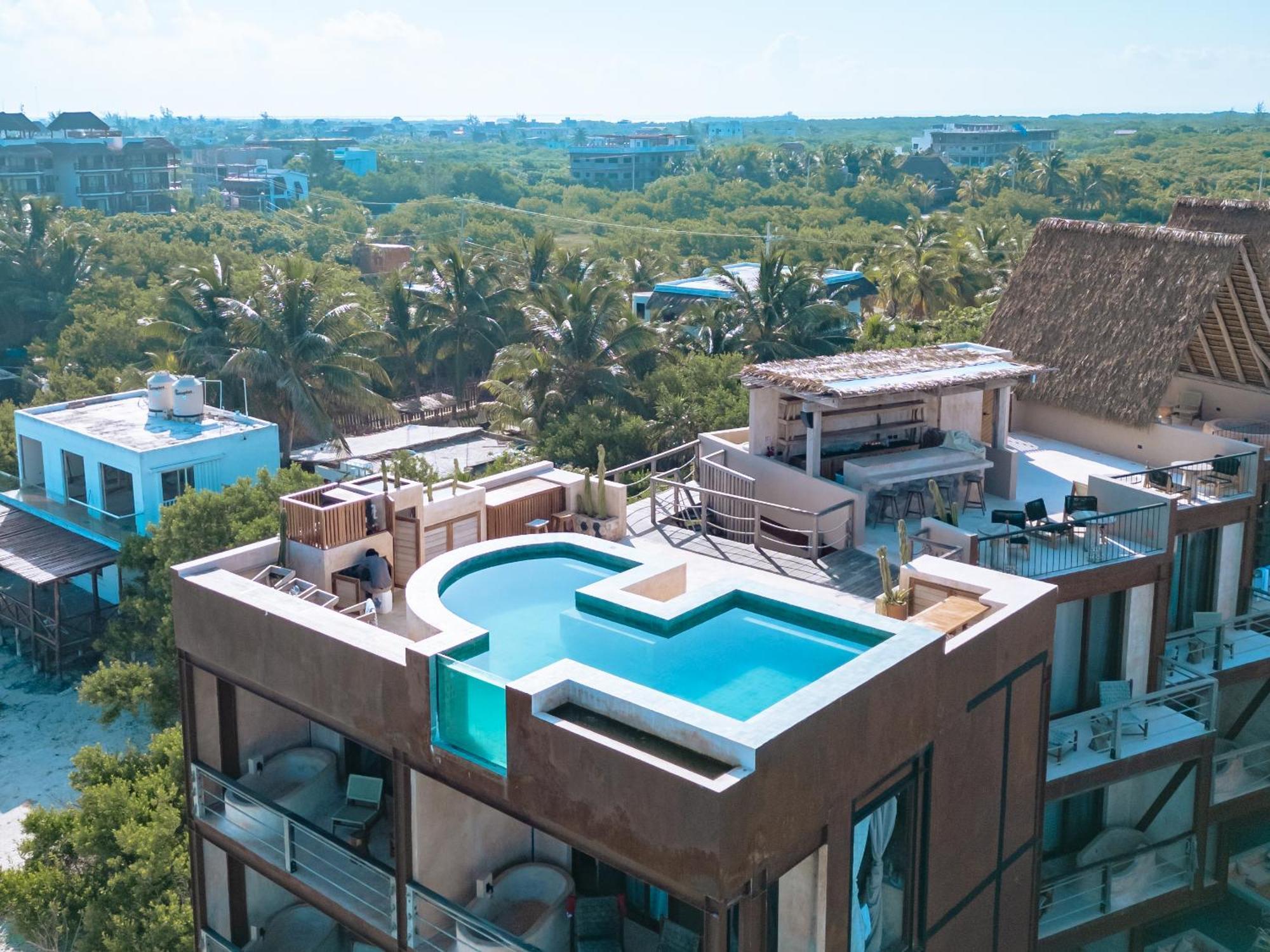 Awa Holbox Hotel Boutique - Beach Front 外观 照片